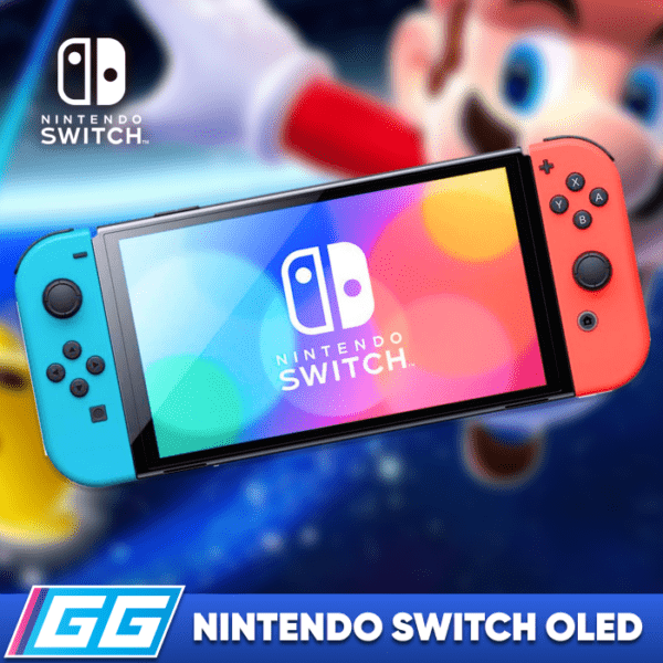 NINTENDO SWITCH OLED – Neon Red & Blue or White