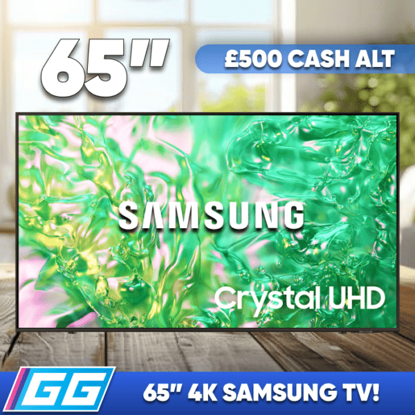 SAMSUNG 65″ UHD 4K HDR SMART TV or £500 CASH